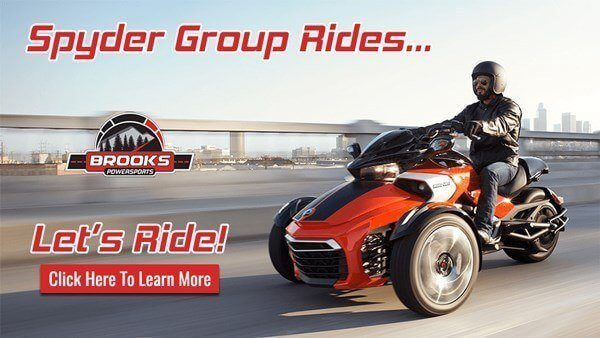 Spyder Group Ride with Brooks PowerSports Harrisburg