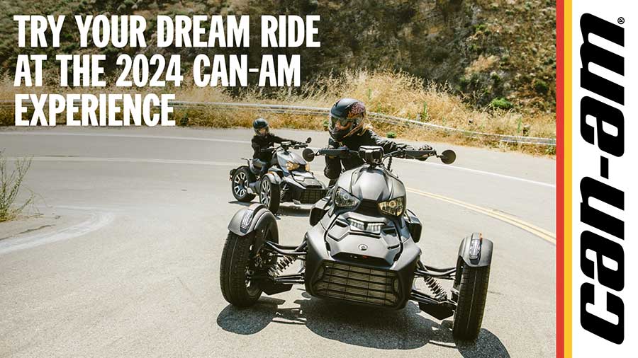 Try your dream ride at the 2024 Can-Am Experience