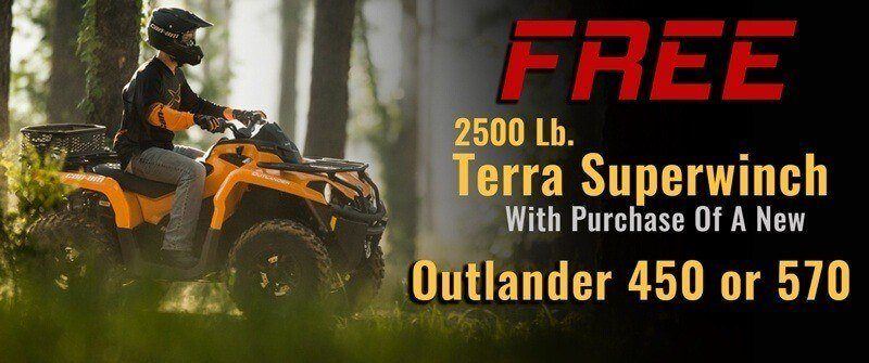 Free Winch With New Outlander