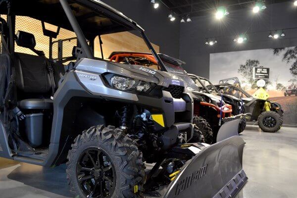Brooks Powersports Showroom located in Grantville, PA